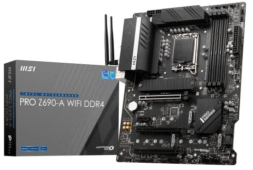 MSI PRO Z690-A WIFI DDR4 INTEL Z690 DDR4 ATX LGA1700 - Click Image to Close